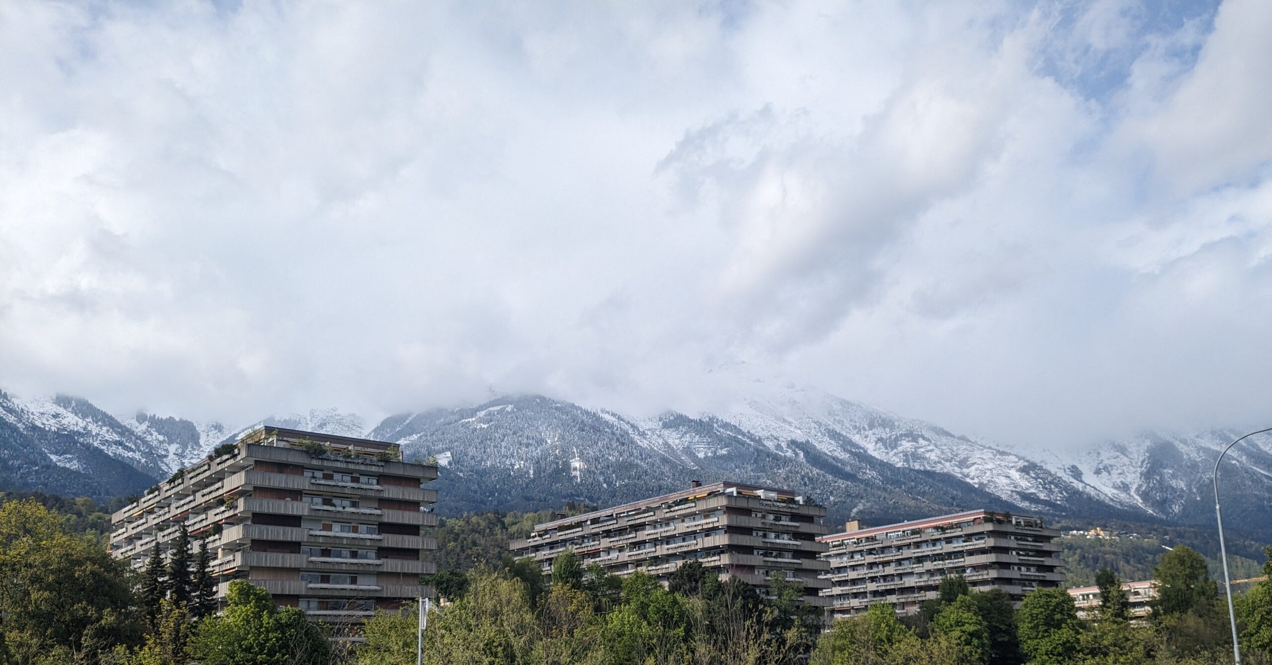 Innsbruck, Mountains in the Background